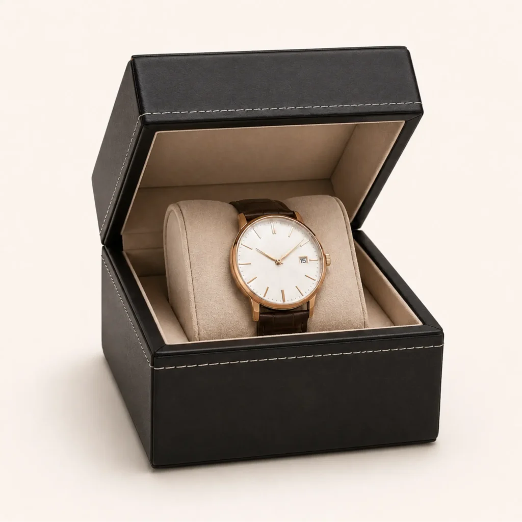 uhrbox leder